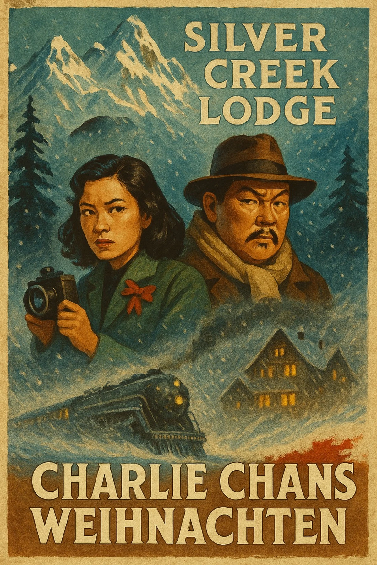 Charlie Chans Weihnachten · Vollständiges Titelmotiv